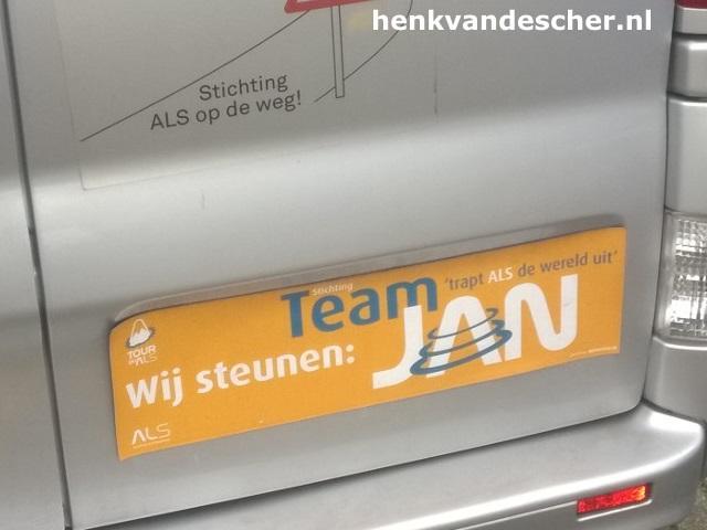 Team Jan :: Trapt ALS de wereld uit