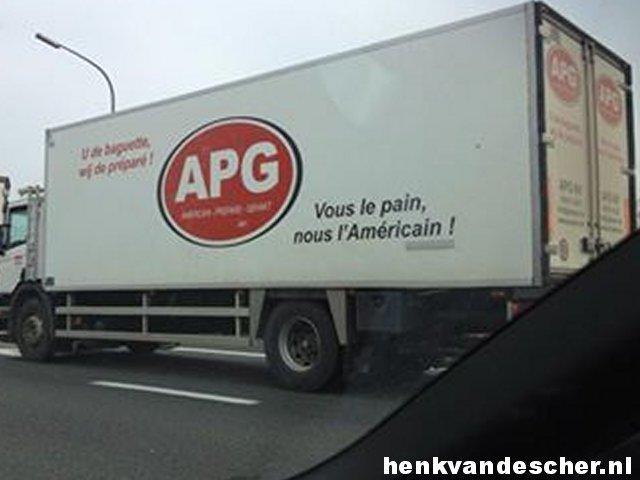 APG :: Vous le pain Nous l'americain