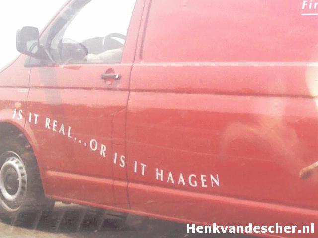 Haagen :: Is it real... or is it haagen 