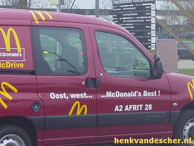 McDonalds :: Oost, West McDonald's Best