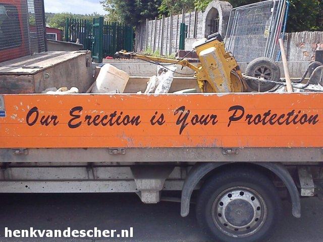 Onbekend :: Our Erection is Your Protection