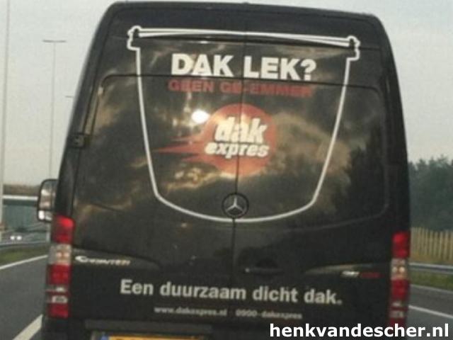 Dak Expres :: Dak Lek. Geen Ge-emmer