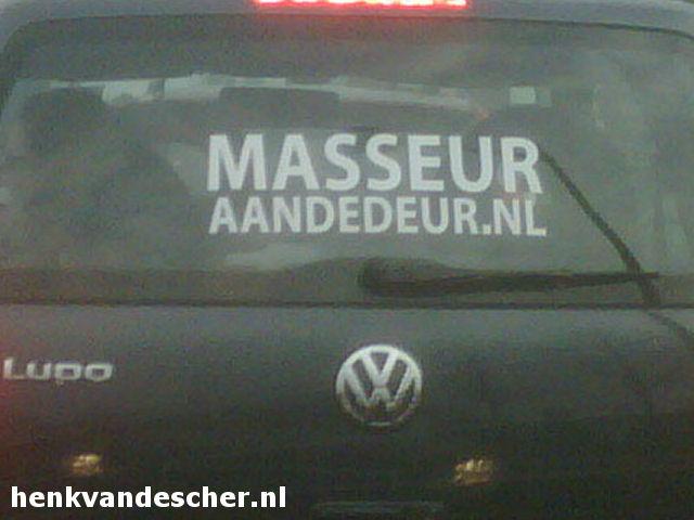 Masseuraandedeur :: Masseuraandedeur.nl