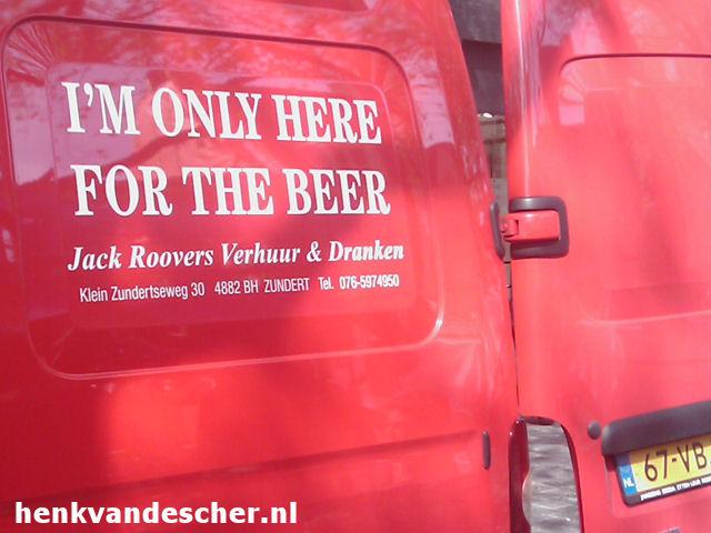 Jack Roovers :: I'm only here for the beer