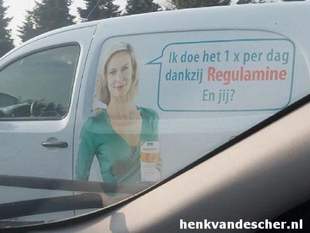 Regulamine :: Ik doe het 1 keer per dag